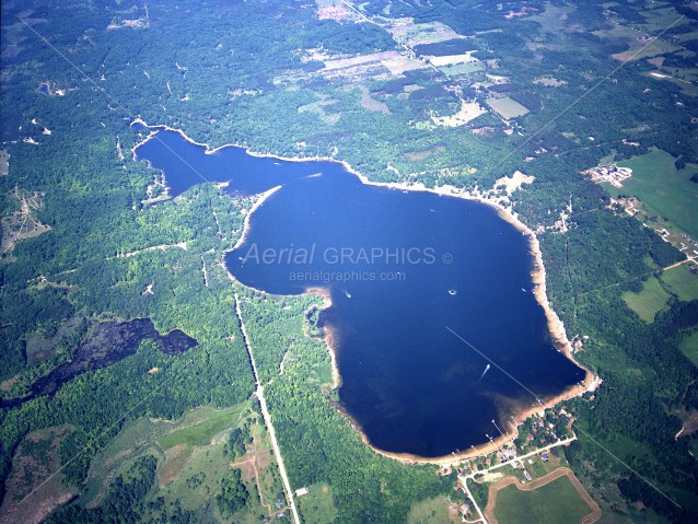 Rose Lake in Osceola County, Michigan